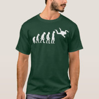 Funny Human Skydiving Evolution Freefall Skydiver 