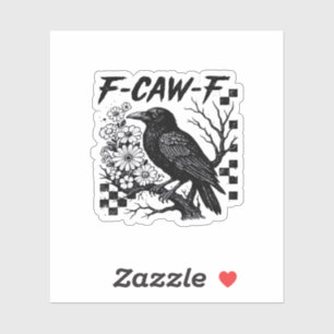 Funny Humor Crow Gothic F-Caw-F Essential