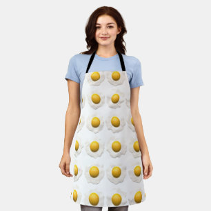 Funny Humor Fried Eggs Pattern Apron