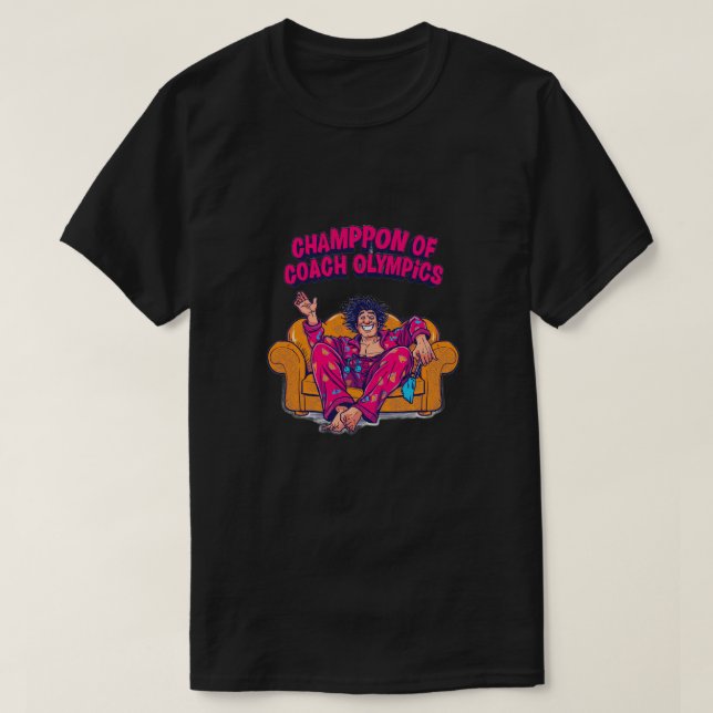 Funny Humor Graphic T-Shirt (Design Front)