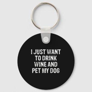 Funny Humor Puppy Lover Cute Fun Animals And Sarca Key Ring