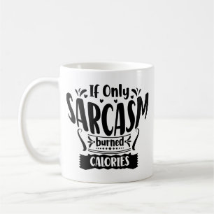 Funny Humor Sarcastic Dose Simple Bold Black Clean Coffee Mug