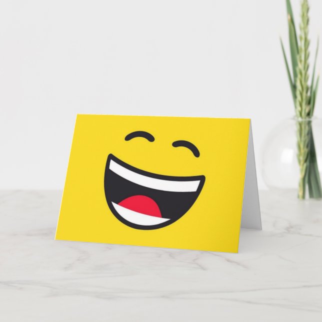 Funny Humour Birthday Greeting Card  (Front)