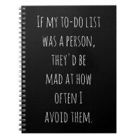 Funny Humour Quote Gift for Procrastinators Joke