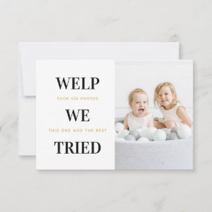 Funny Humourous Family Kids Christmas Cards