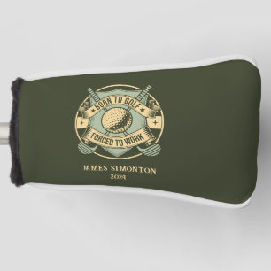Funny Humourous Golf Quote Custom Vintage Head Cover