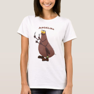 Funny hungry ugly flea cartoon T-Shirt