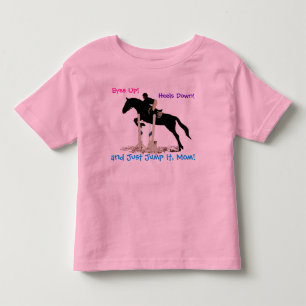 Funny Hunter/Jumper Equestrian Horse Kid's Shirt