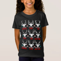 Funny Hunter of All Santa's Reindeers Cute Deer Xm