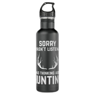 Funny Hunting for Bow and Rifle Deer Hunters  710 Ml Water Bottle