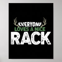 Funny Hunting Nice Rack Antlers Deer Hunter Humour