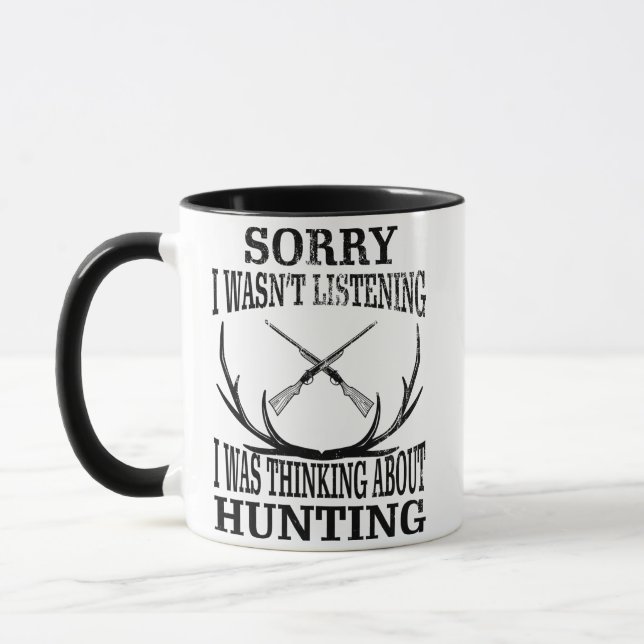 Funny Hunting  s for Hunters Who Love To Hunt Mug (Left)