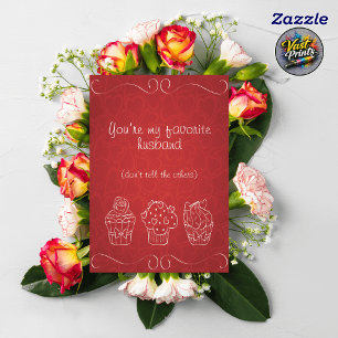 Funny Husband Favorite Husband Valentine's Card
