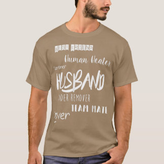 Funny Husband Hubby Gift  With Saying Best Friend  T-Shirt