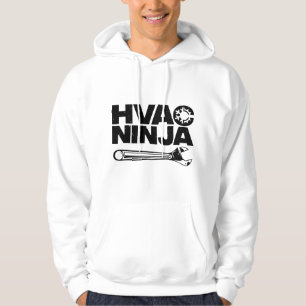 Funny HVAC Gift For Men Cool Technician Air Condit Hoodie