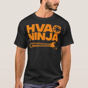 Funny HVAC Gift For Men Cool Technician Air Condit T-Shirt