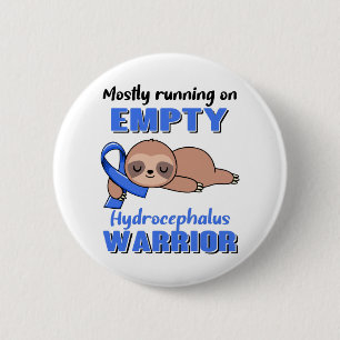 Funny Hydrocephalus Awareness Gifts 6 Cm Round Badge