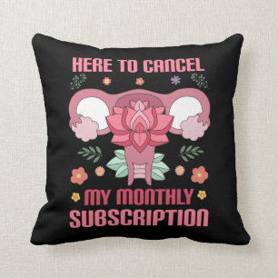 Funny Hysterectomy Surgery Recovery uterus removal Cushion