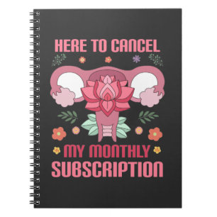 Funny Hysterectomy Surgery Recovery uterus removal Notebook