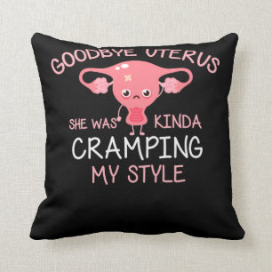 Funny Hysterectomy Uterus Removal Cushion