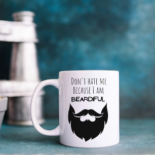Funny I am Beardiful Coffee Mug