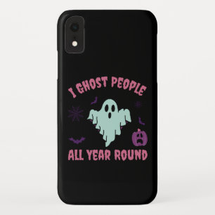 Funny I Ghost People All Year Round Halloween Case-Mate iPhone Case