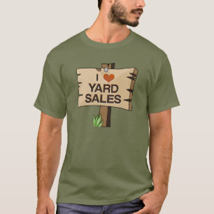 Funny I Heart Yard Sales Unisex T-Shirt