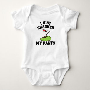 Funny I Just Shanked My Pants Golf Baby Bodysuit