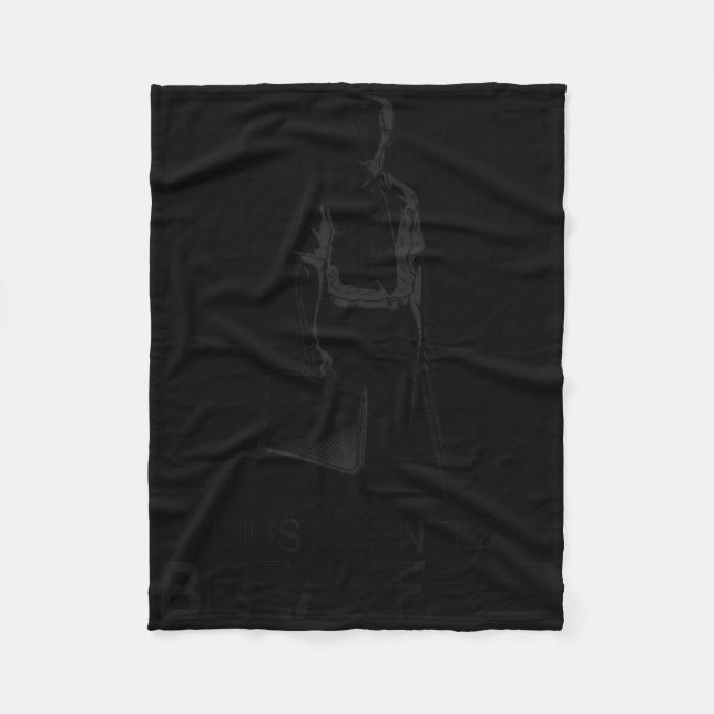 Funny I Just Wanted Breakfast  Fleece Blanket (Front)