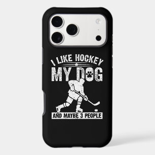 Funny I Like Hockey My Dog And Maybe 3 People
