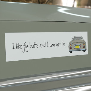 Funny I like Topaz Mist Figaro Car Bumper Sticker