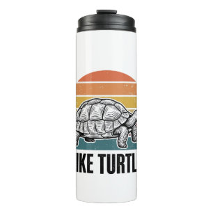 Funny I Like Turtles Vintage Engraving T-Shirt Des Thermal Tumbler