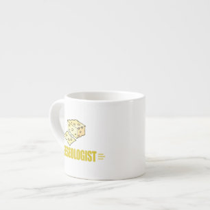 Funny I Love Cheese Espresso Cup