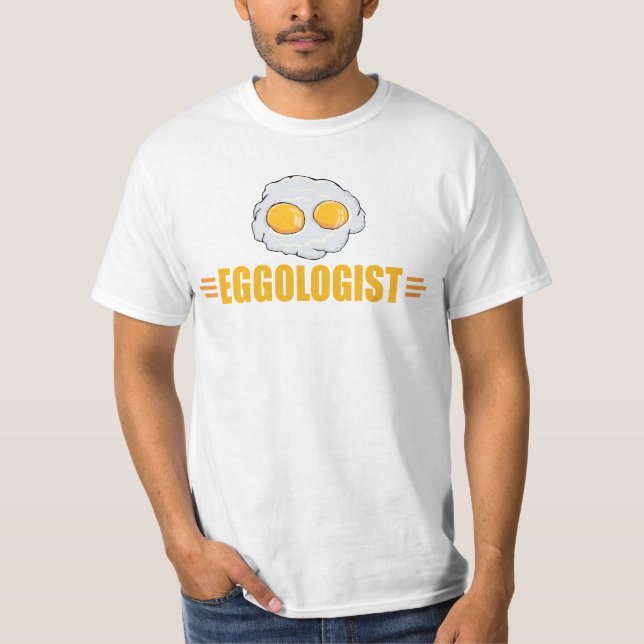 Funny I Love Eggs T-Shirt (Front)