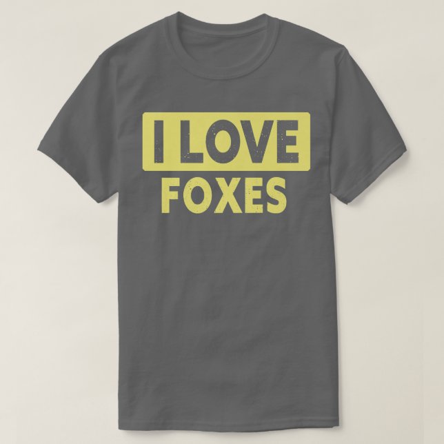 Funny I Love Foes T-Shirt (Design Front)