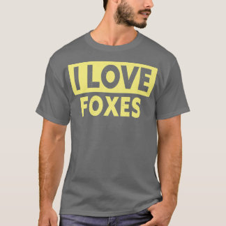 Funny I Love Foes T-Shirt