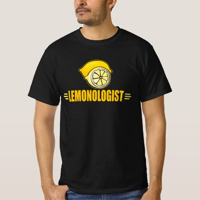 Funny I Love Lemons T-Shirt (Front)