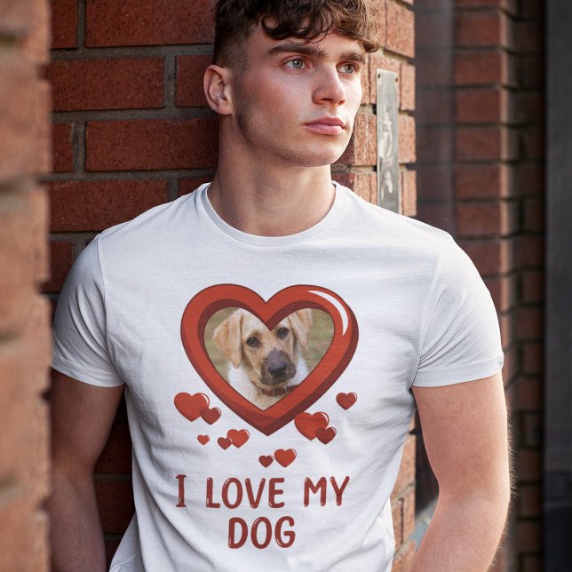 Funny I Love My Dog T-Shirt (Creator Uploaded)
