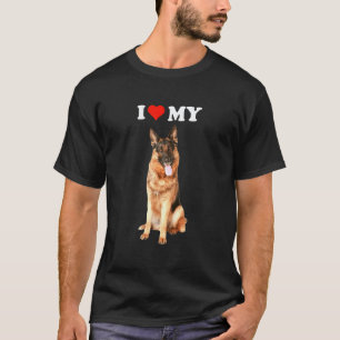 Funny I Love My Husky Dog T-Shirt