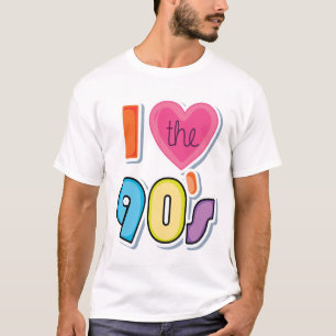 Funny I Love The 90's, 1990's Theme Party  T-Shirt