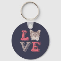 Funny I Love Yorkshire Terrier I Heart Dog Lover
