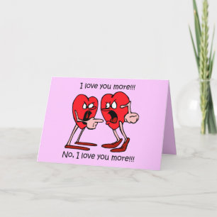 Funny I love you Holiday Card