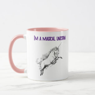 Funny I’m a Magical Unicorn Dorky Fantasy Cartoon  Mug