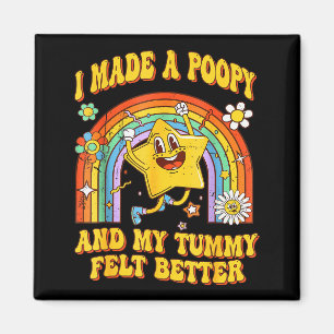 Funny I Made A Opy And My Tummy Felt Better Adult  Magnet