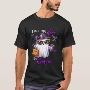 Funny I Put the Boo in Boujee Ghost Pumpkin Spice  T-Shirt