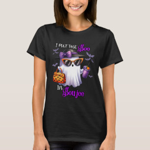 Funny I Put The Boo In Boujee Ghost Pumpkin Spice T-Shirt