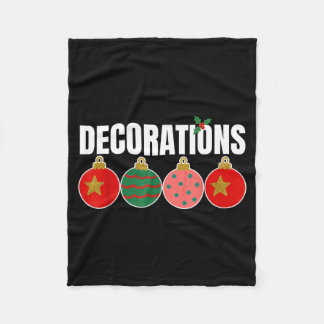 Funny I Put The D In Decorations Matching Couples Fleece Blanket