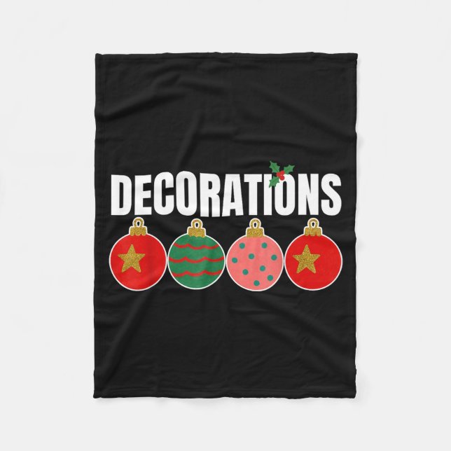 Funny I Put The D In Decorations Matching Couples  Fleece Blanket (Front)