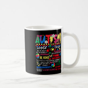 Funny I Rock The Spectrum Autism World Tour Autism Coffee Mug
