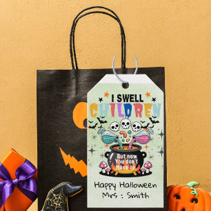 Funny I Smell Children Teacher Halloween Gift Tags